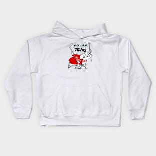 Defunct Winston Salem Polar Twins Hockey 1975 Kids Hoodie